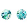 Erstwilder Green Gum Rounded Stud Earrings | Earrings