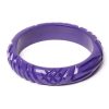 Splendette Midi Paradise Heavy Carve Bangle - Duchess | Bangles