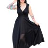 Caroline Morgan Nova Maxi - Black | Dresses