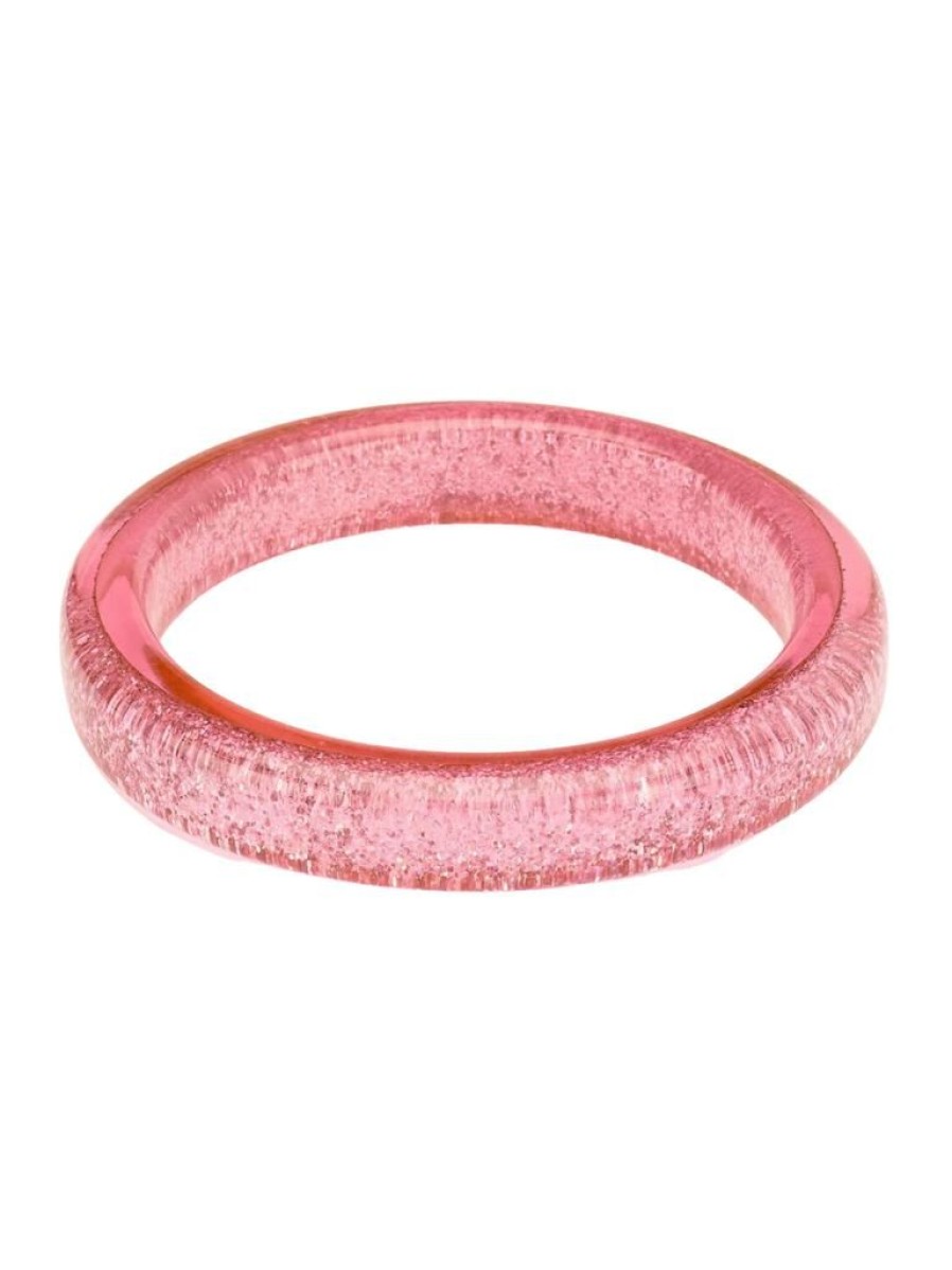 Splendette Pale Pink Glitter Bangle - Duchess | Bangles