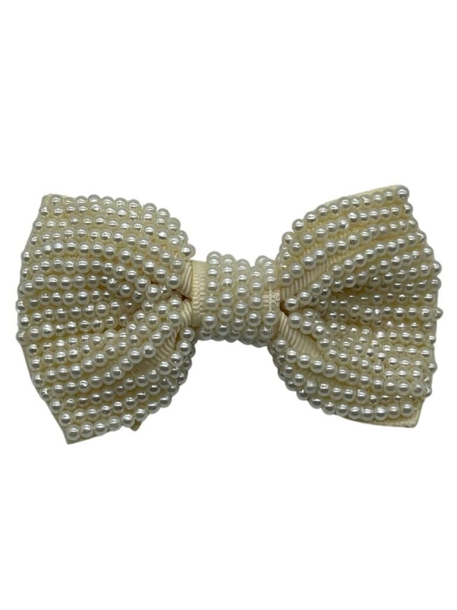 That Shop Pearl Bow Hair Clip | Hair Accessories