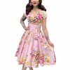 The Pretty Dress Company Hourglass Swing - Pink Seville | Dresses