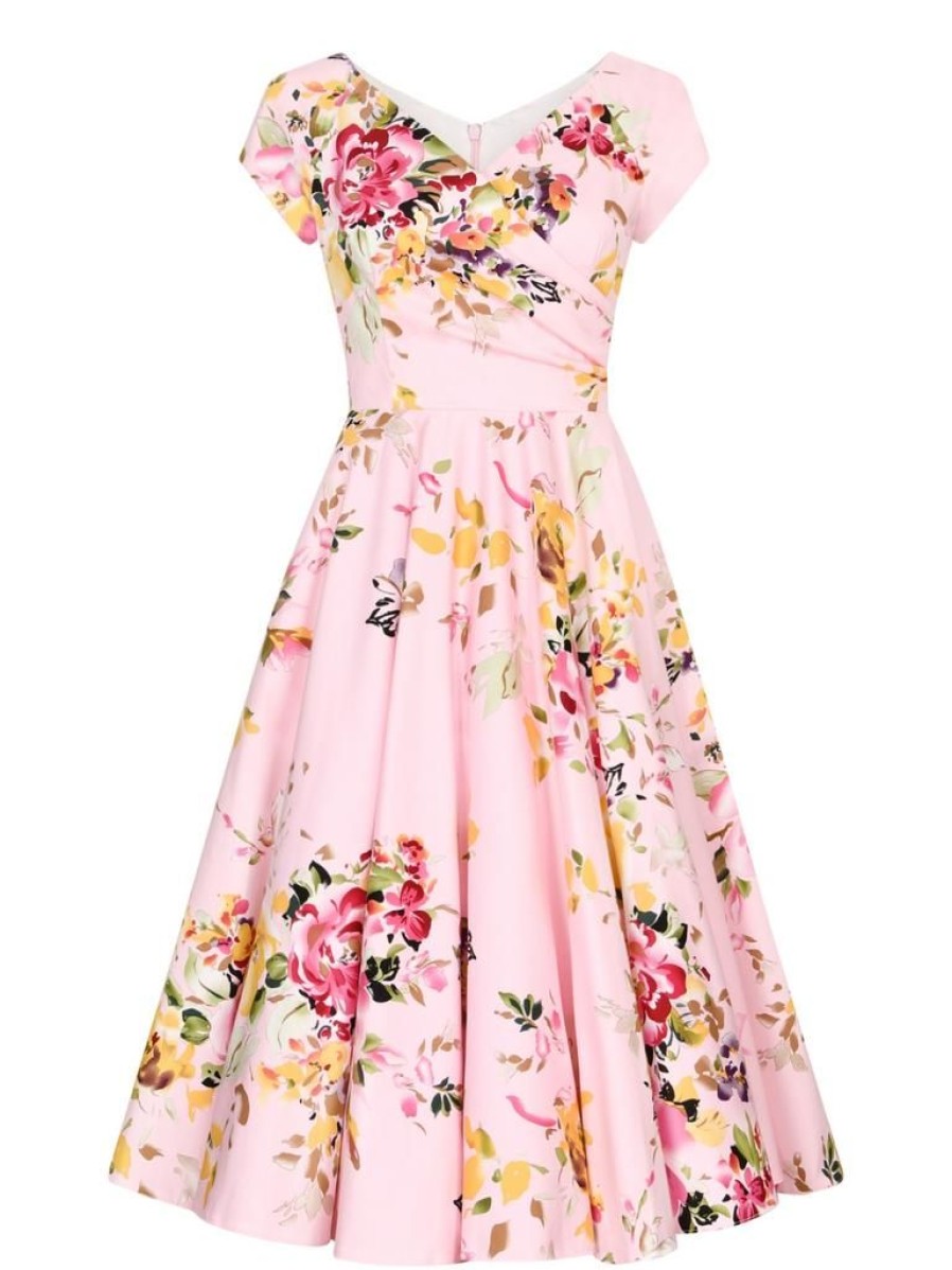 The Pretty Dress Company Hourglass Swing - Pink Seville | Dresses