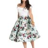 Hell Bunny Tahiti 50'S Skirt - Green | Skirts