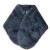 That Shop Mila Faux Fur Stole - Grey | Coats & Jackets