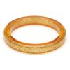 Splendette Pale Gold Glitter Bangle | Bangles