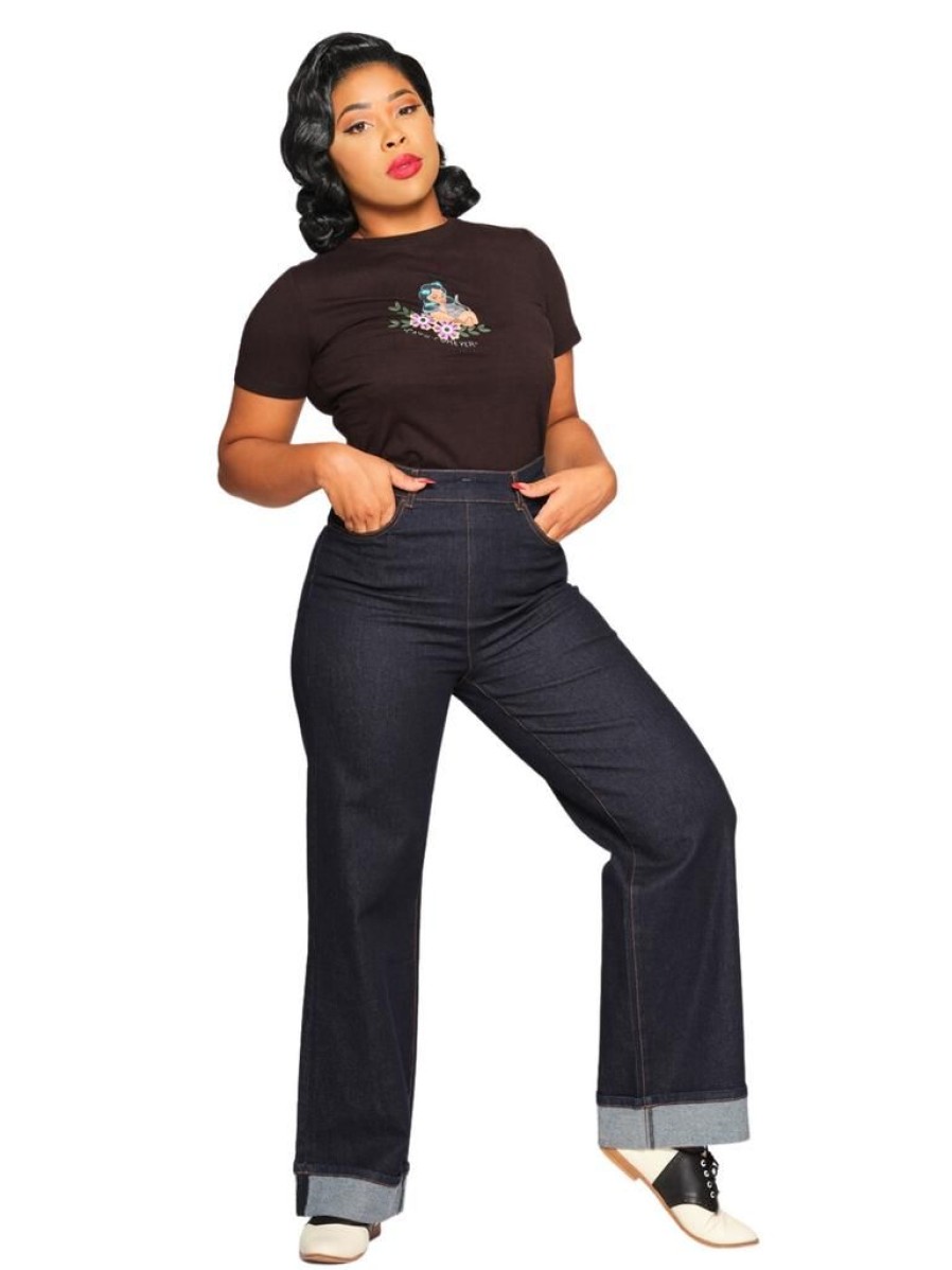 Collectif Katharine Wide Leg Jeans | Pants