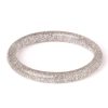 Splendette Narrow Silver Glitter Bangle - Duchess | Bangles