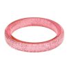 Splendette Pale Pink Glitter Bangle - Duchess | Jewellery