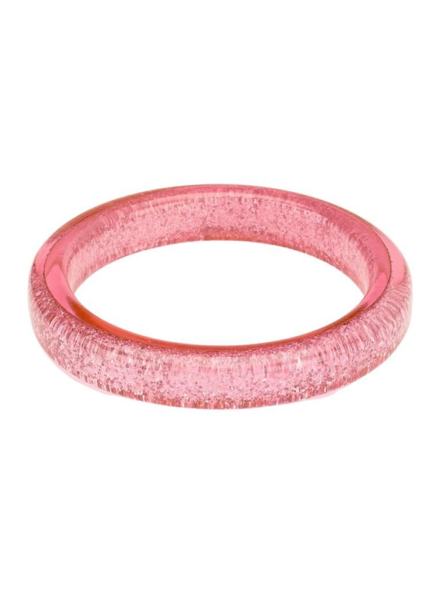 Splendette Pale Pink Glitter Bangle - Duchess | Jewellery