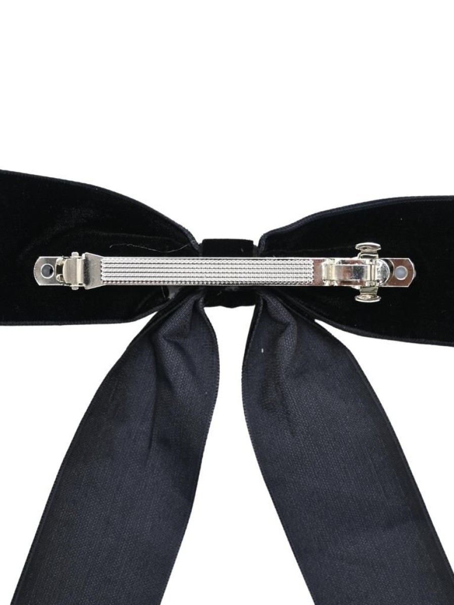 That Shop Harriet Bow Barrette - Black | Hair Accessories