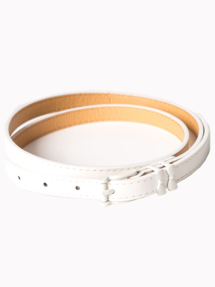 Banned Retro Come Back Belt - White | Belts