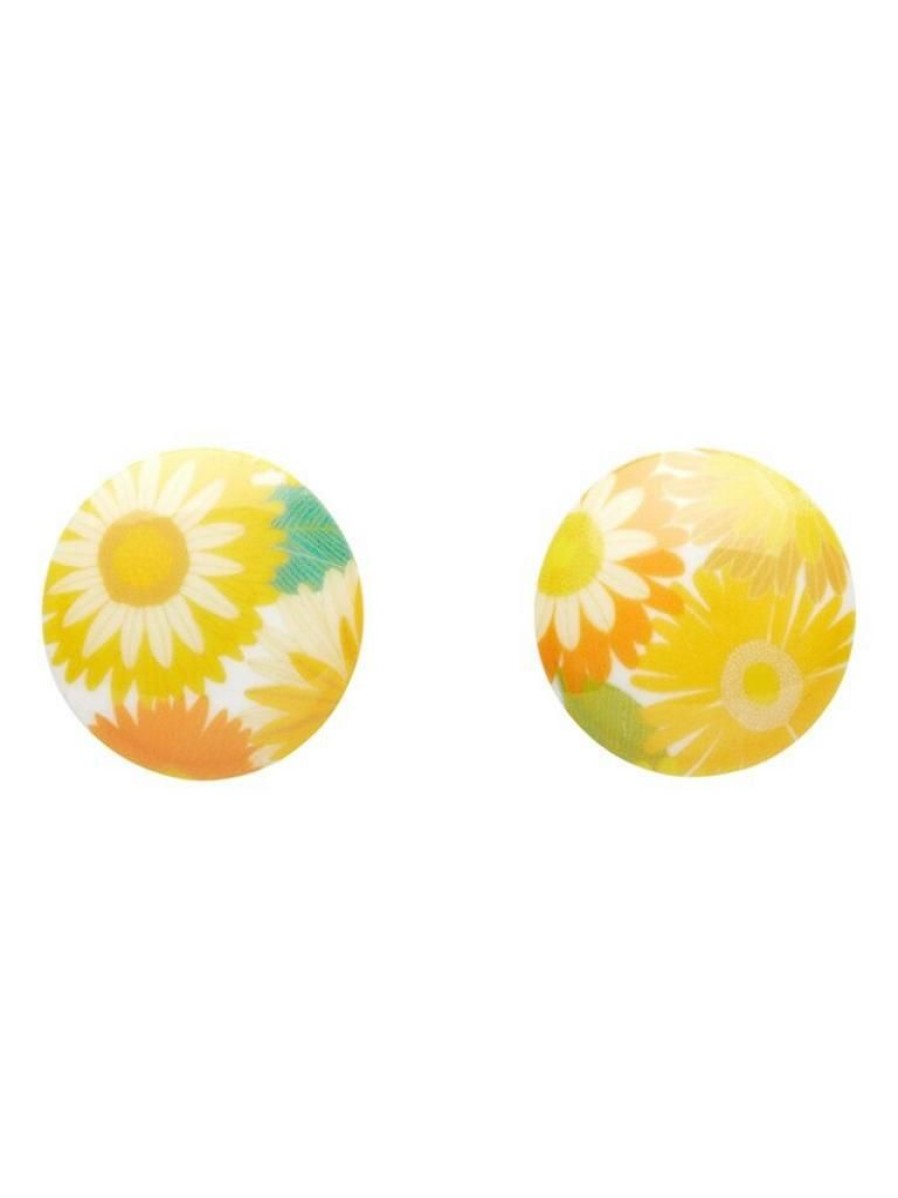 Erstwilder Daisy Rounded Stud Earrings | Earrings