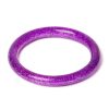 Splendette Narrow Purple Glitter Bangle | Jewellery