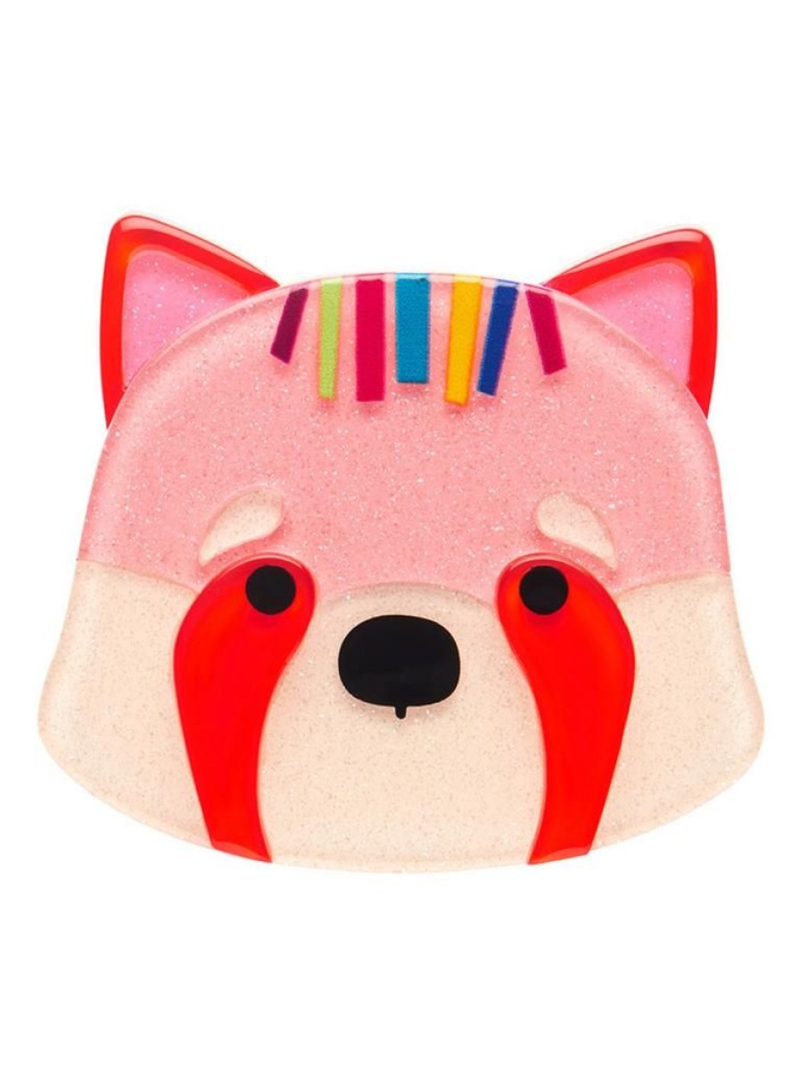 Erstwilder Rhonda The Red Panda Brooch | Jewellery