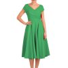 The Pretty Dress Company Hourglass Swing - Emerald | Dresses