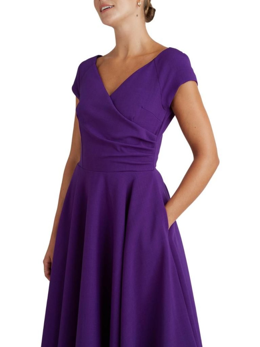 The Pretty Dress Company Hourglass Swing - Purple | Dresses