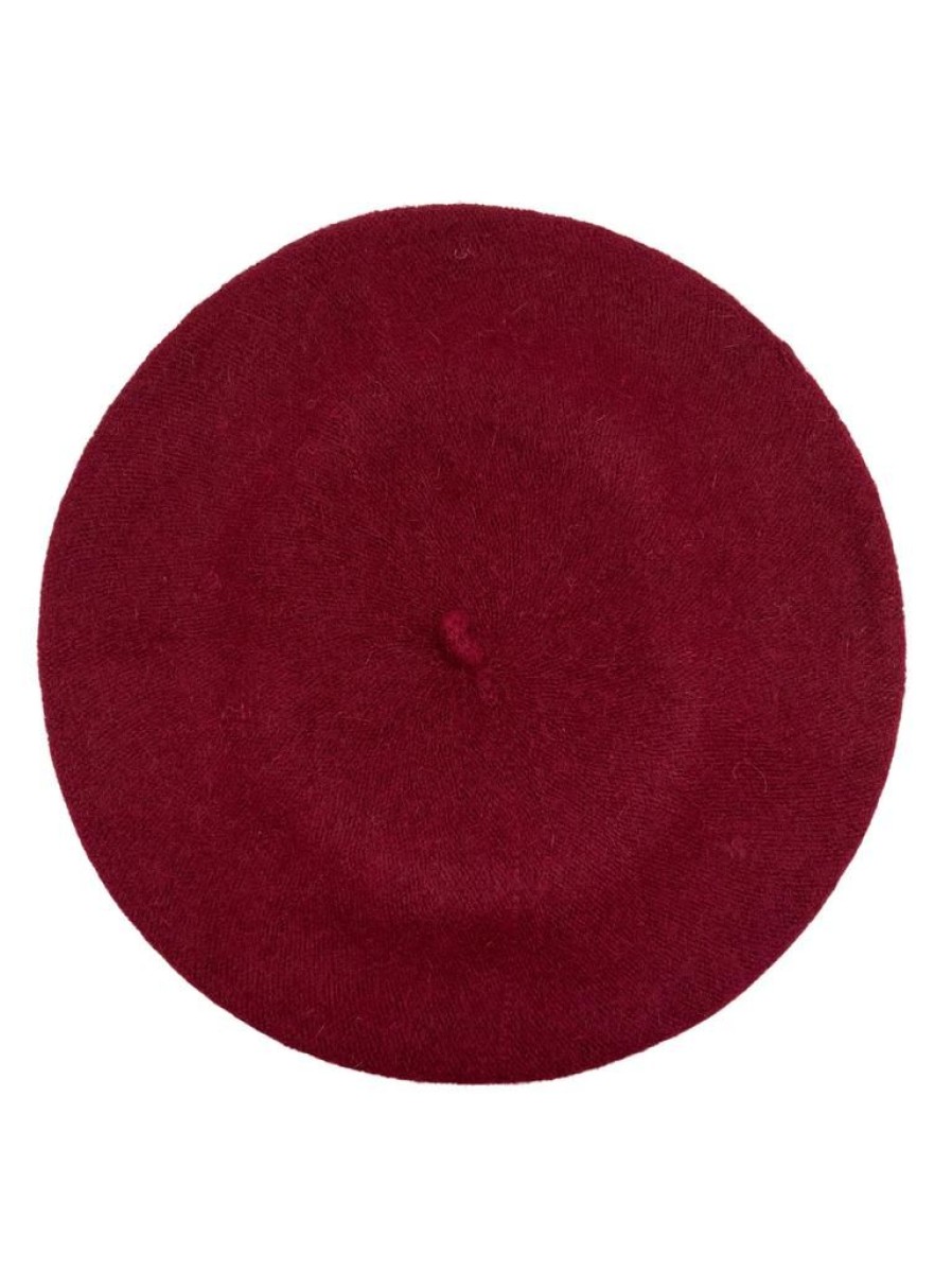 That Shop Anais French Beret - Burgundy | Hair Accessories