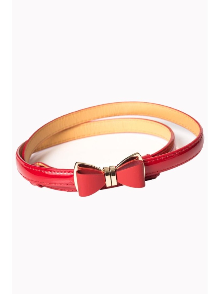 Banned Retro Ocean Avenue Belt - Red | Belts