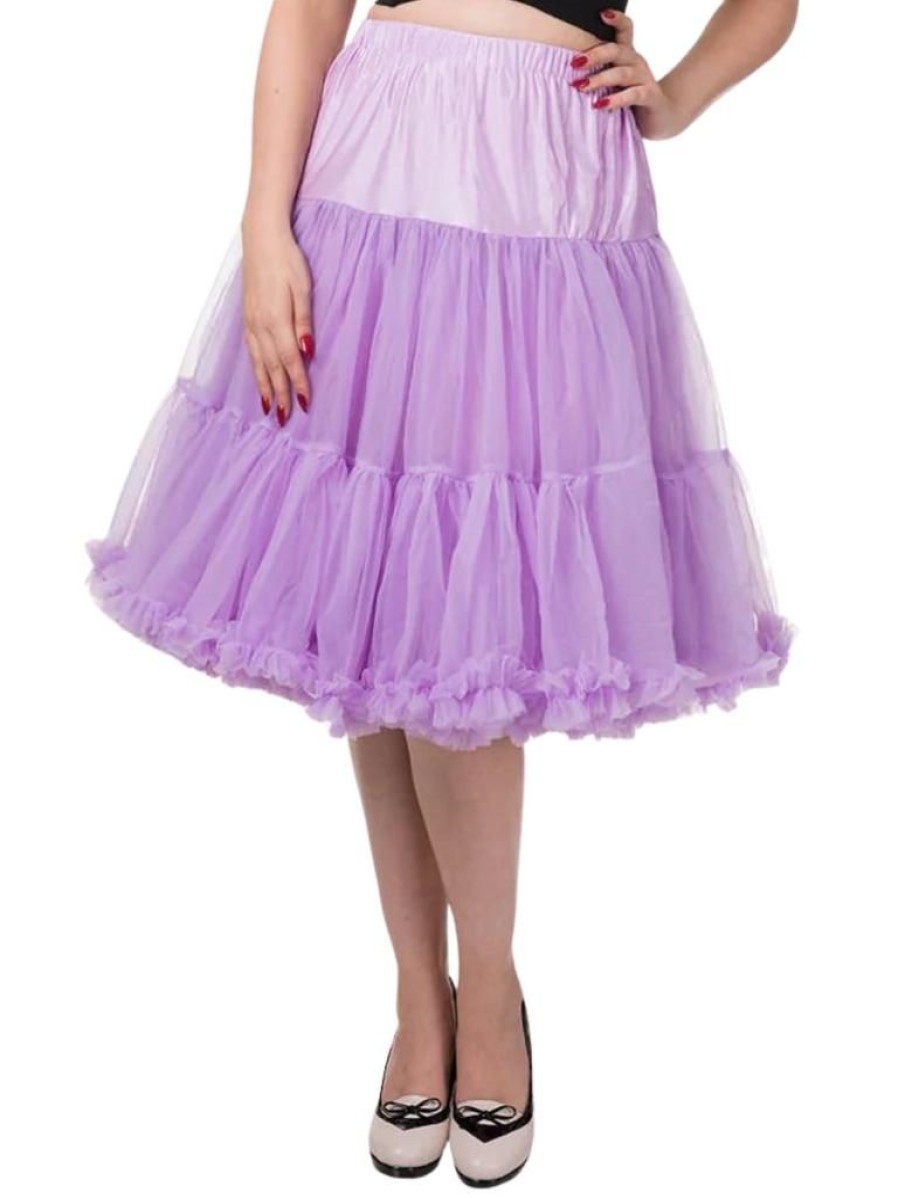 Banned Retro Lifeforms Petticoat - Lavender | Petticoats