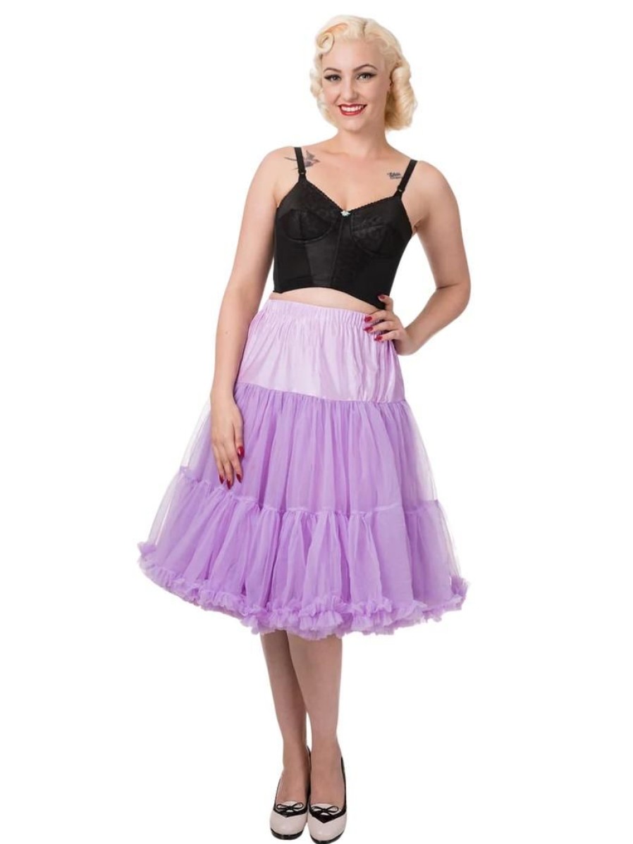 Banned Retro Lifeforms Petticoat - Lavender | Petticoats