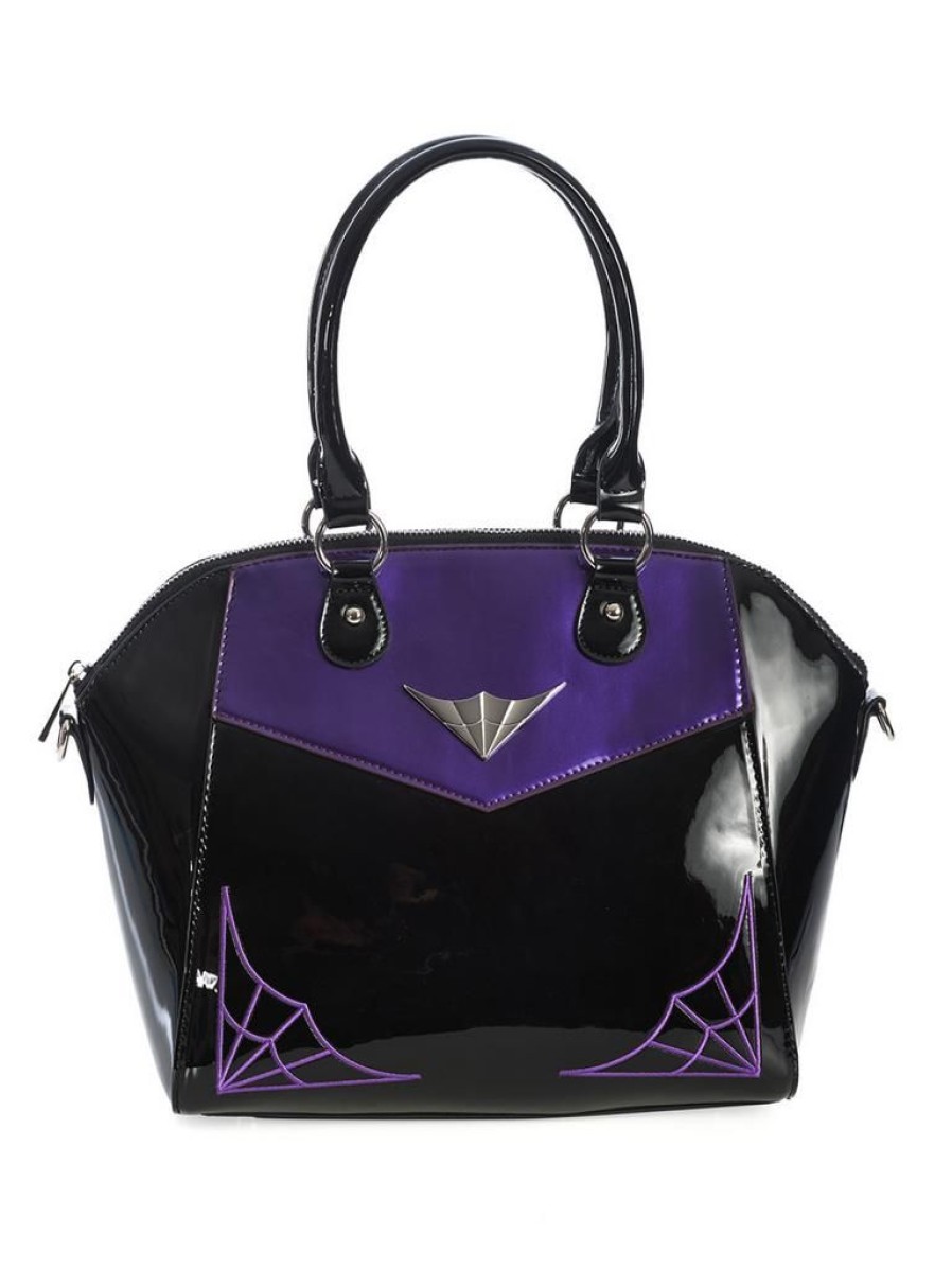 Banned Retro Maybelle Handbag - Purple | Bags