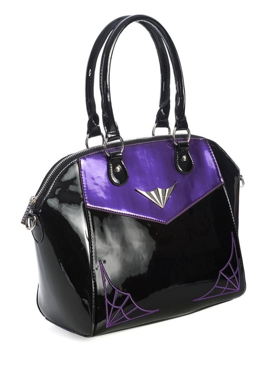 Banned Retro Maybelle Handbag - Purple | Bags