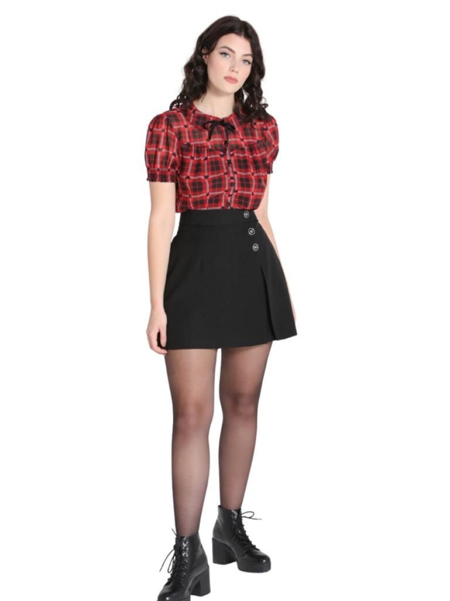 Hell Bunny Cooper Skorts - Black | Skirts