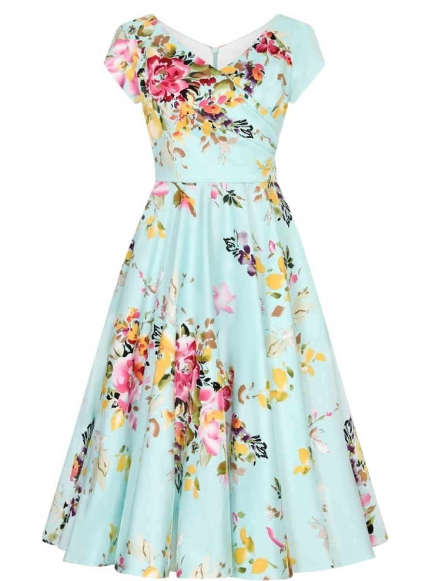 The Pretty Dress Company Hourglass Swing - Mint Seville | Dresses