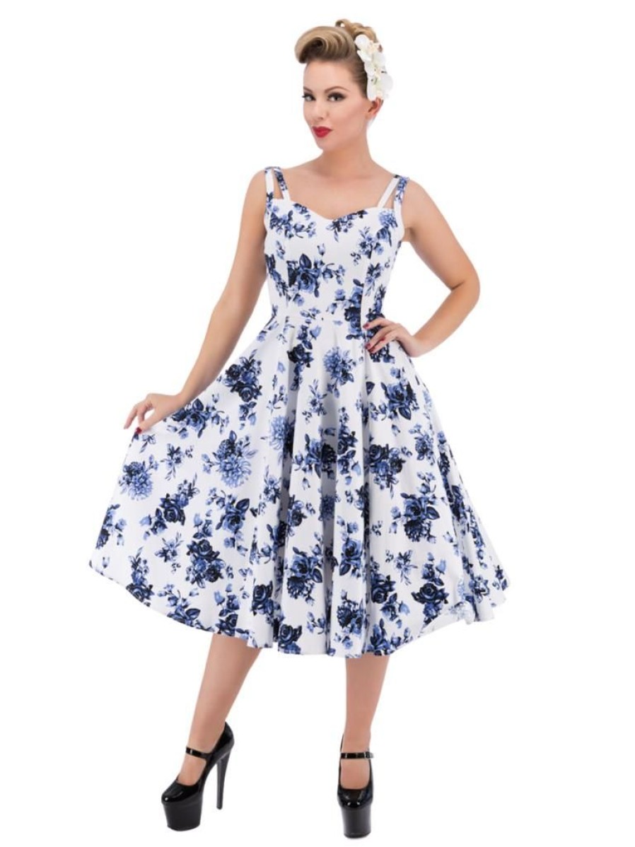 Hearts & Roses Rosaceae Swing - White | Dresses