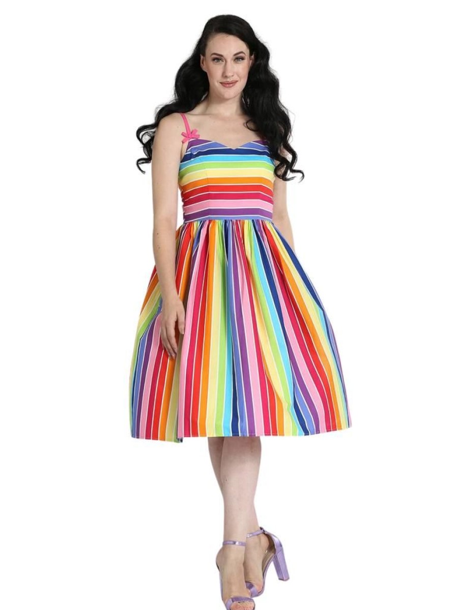 Hell Bunny Over The Rainbow 50'S | Dresses