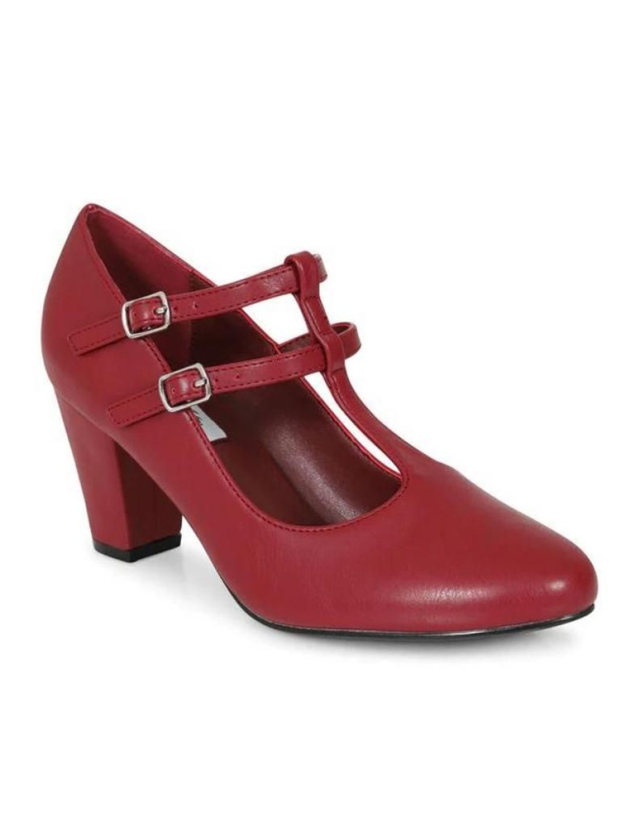 Lulu Hun Prudence High Heel - Burgundy | Shoes