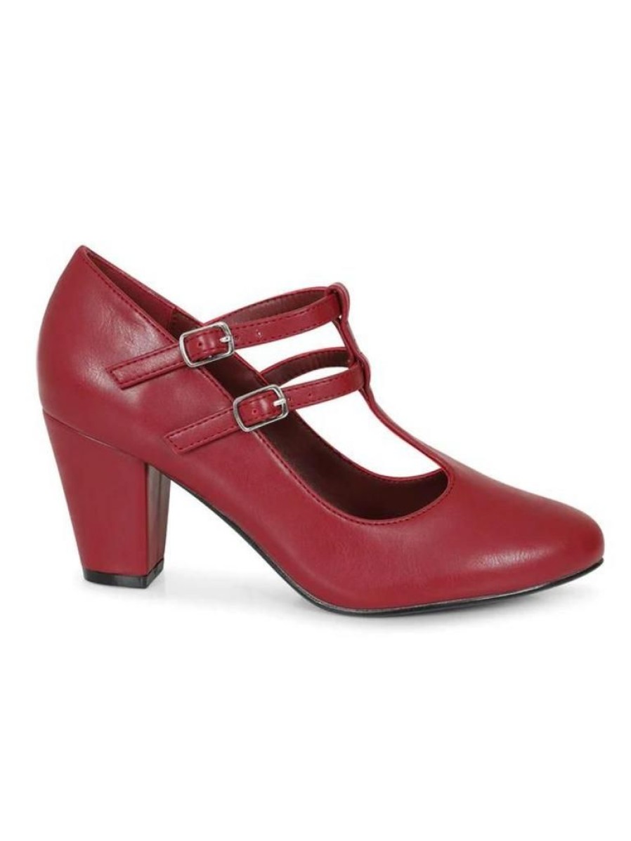 Lulu Hun Prudence High Heel - Burgundy | Shoes