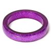 Splendette Purple Glitter Bangle | Bangles