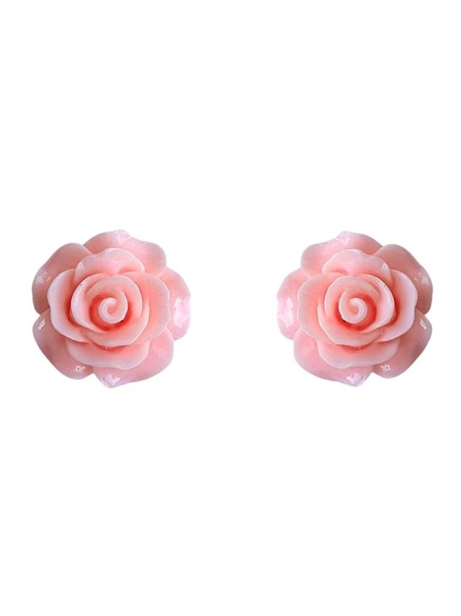 Emmi Helen Co. Rose Studs - Light Pink | Earrings