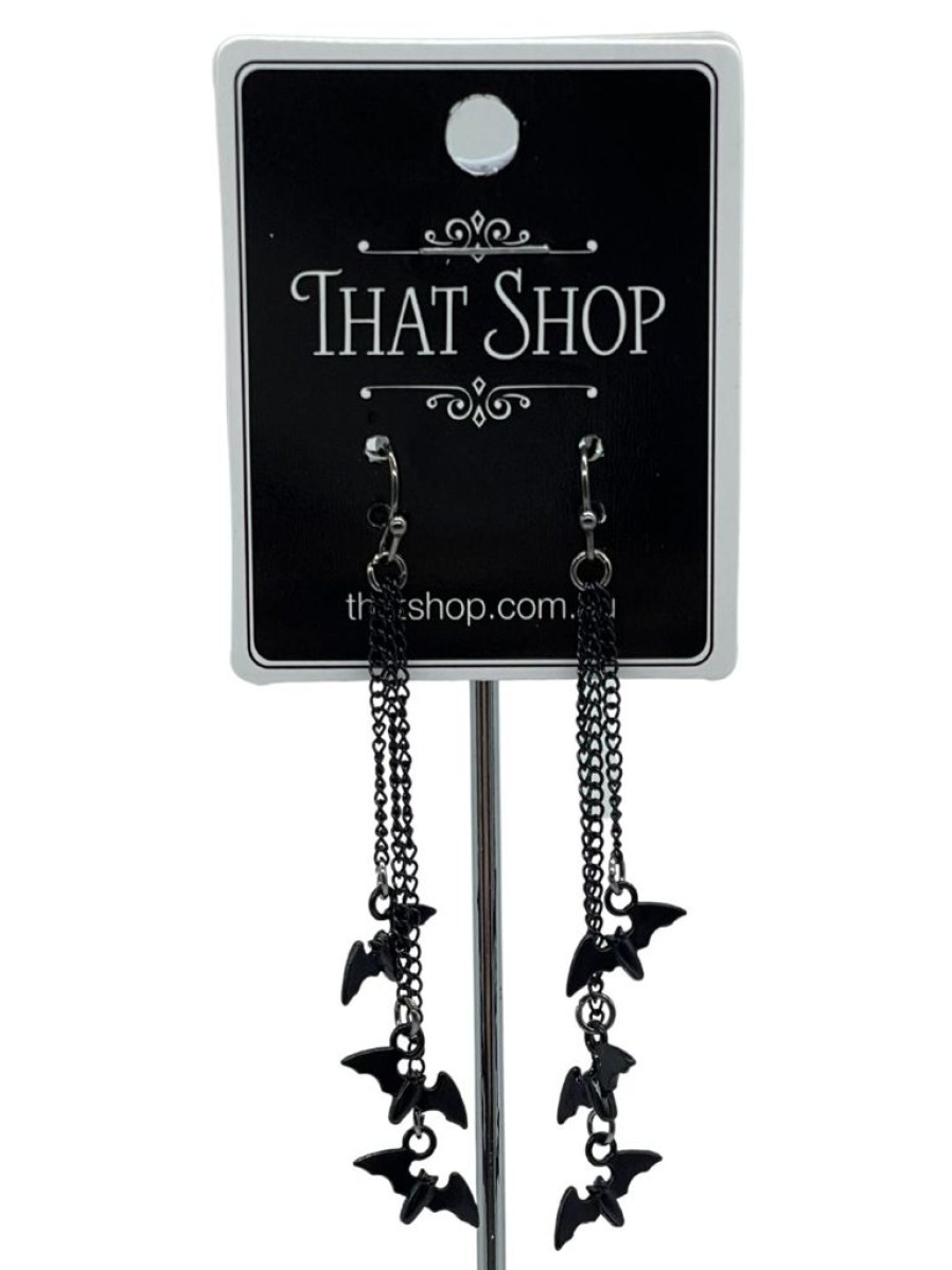 That Shop Batty Drop Earrings | Jewellery