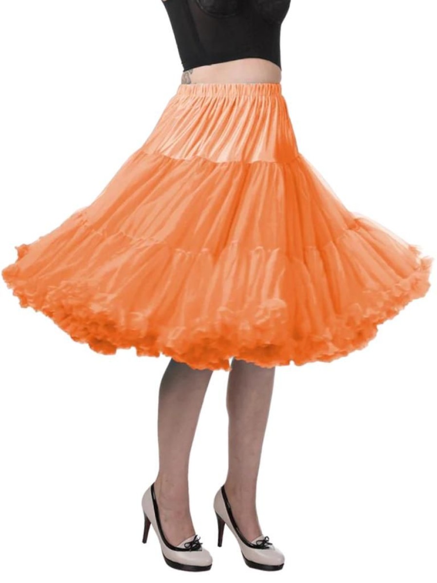 Banned Retro Lifeforms Petticoat - Orange | Petticoats