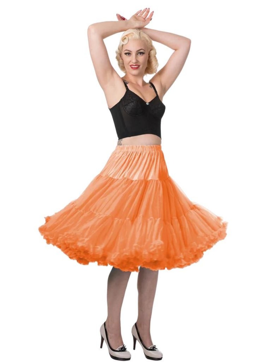 Banned Retro Lifeforms Petticoat - Orange | Petticoats