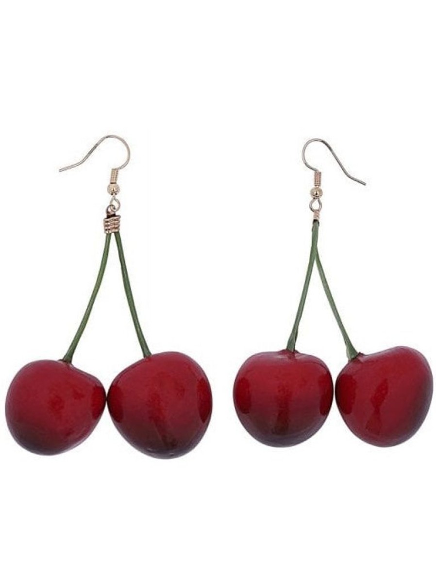 Collectif Delicious Cherries Earrings | Earrings