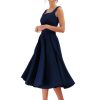 The Pretty Dress Company Lola Midi - Navy | Dresses