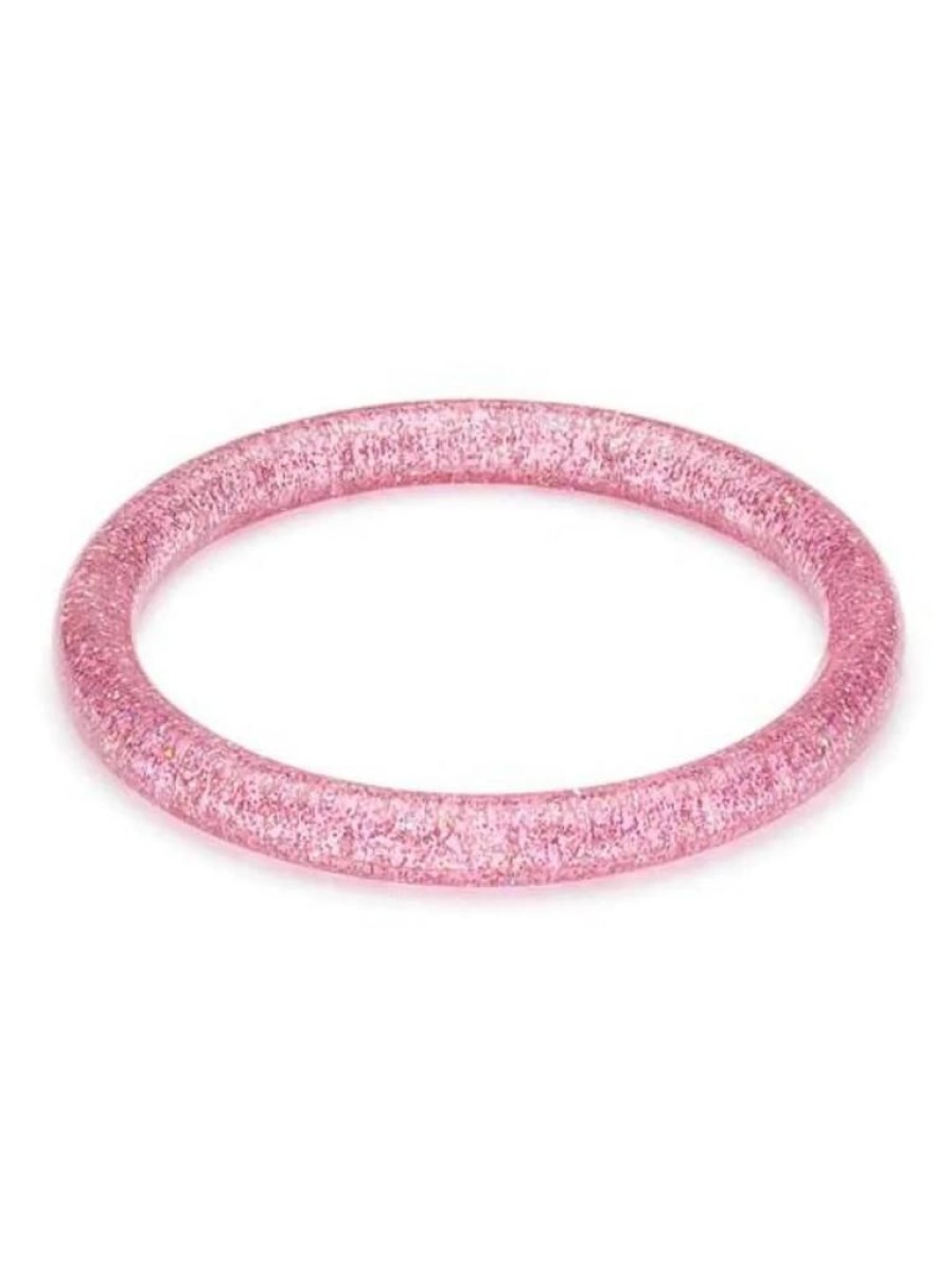 Splendette Narrow Pale Pink Glitter Bangle - Duchess | Bangles