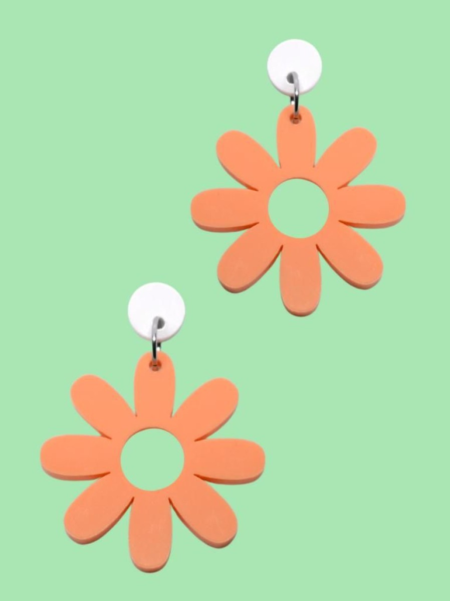 Emmi Helen Co. Daisy Drop Earrings - Sherbet | Jewellery