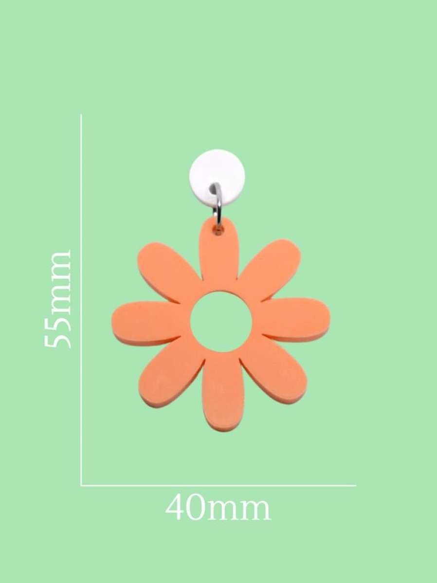 Emmi Helen Co. Daisy Drop Earrings - Sherbet | Jewellery