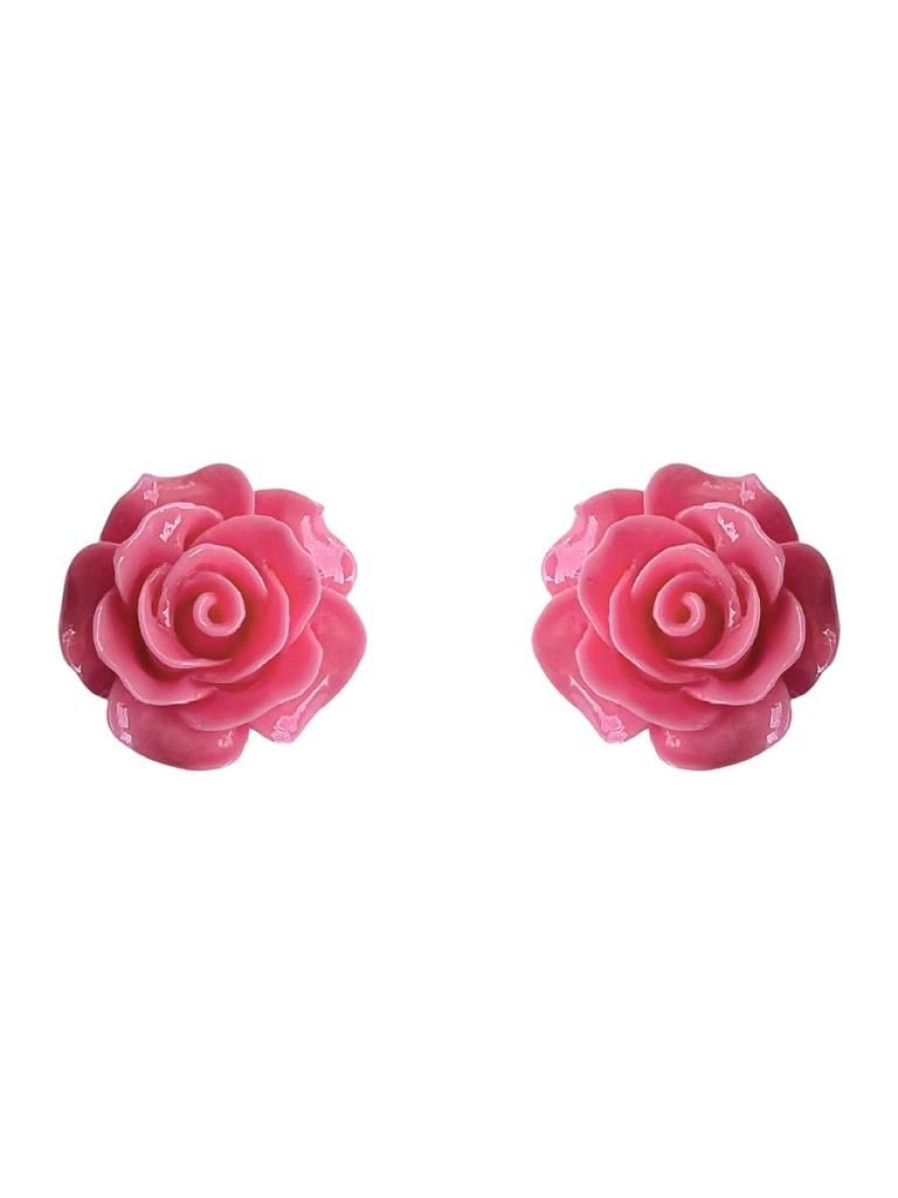 Emmi Helen Co. Rose Studs - Pink | Earrings