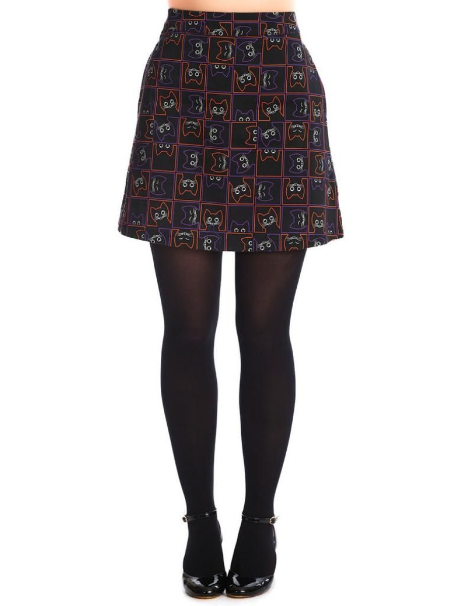 Banned Retro Kitty Cat Mini Skirt | Skirts