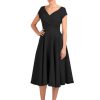 The Pretty Dress Company Hourglass Swing - Black | Dresses