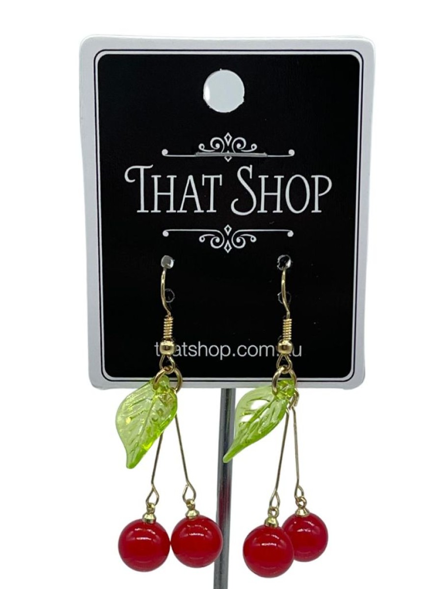 That Shop Cherry Berry Drop Earrings | Earrings