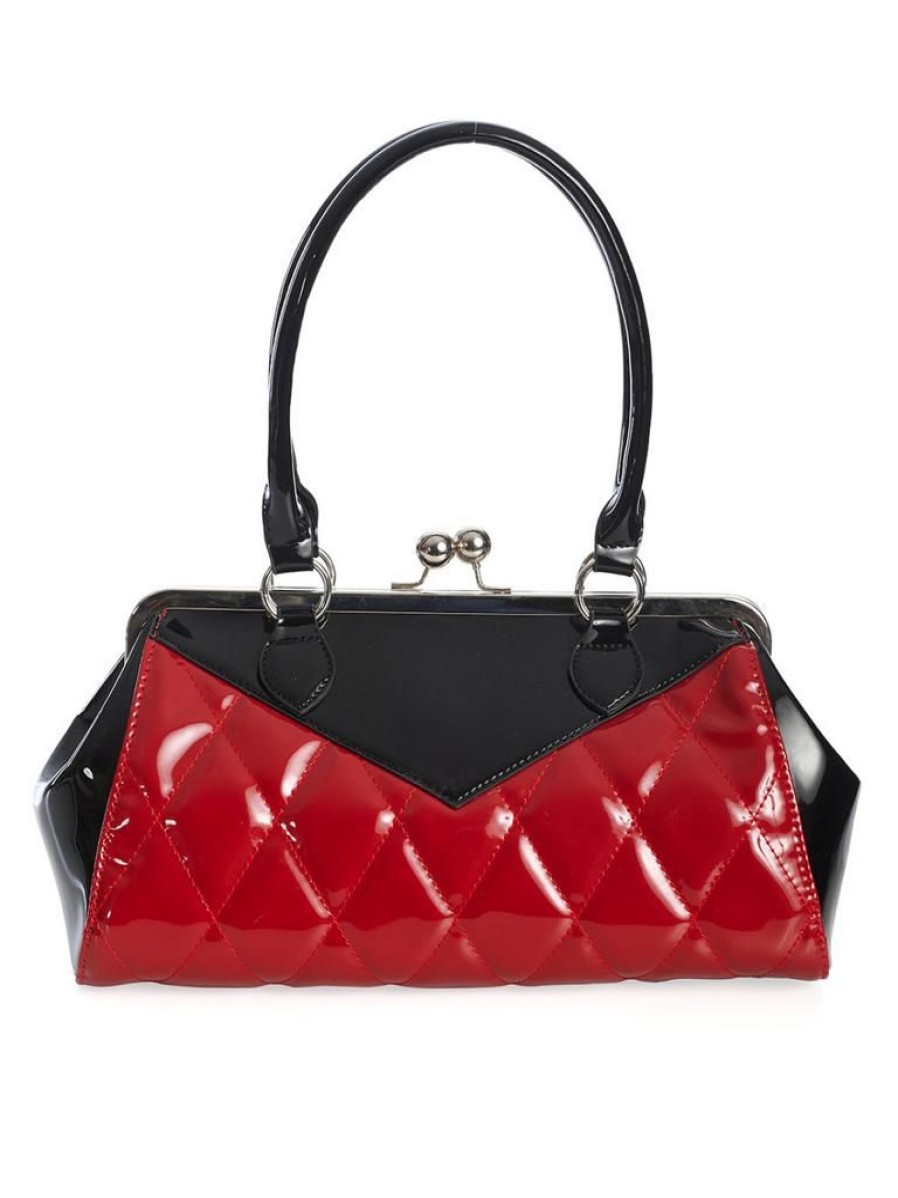 Banned Lily Mae Handbag - Red | Bags