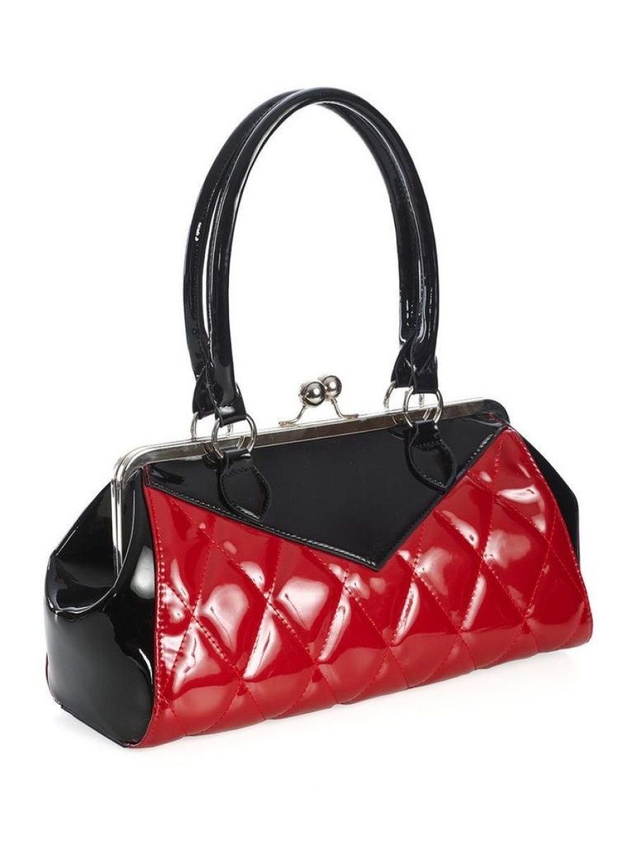 Banned Lily Mae Handbag - Red | Bags