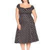 Collectif Dolores Doll - Black Polkadot | Dresses